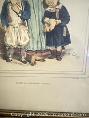 MaxSold Auction: Hand-Colored Lithograph Portrait, Signed, French Text - Toronto (Ontario, Canada) SELLER MANAGED Downsizing Online Auction - Weston Road (CONDO)