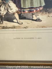 MaxSold Auction: Lithograph "Laitiere de Douarnenez (Finistère)" by D. Derveaux - Toronto (Ontario, Canada) SELLER MANAGED Downsizing Online Auction - Weston Road (CONDO)
