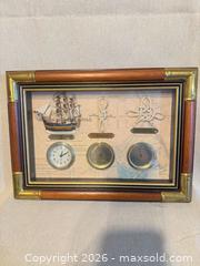 MaxSold Auction: Nautical Wall Plaque with Clock, Barometer & Thermometer - Toronto (Ontario, Canada) SELLER MANAGED Downsizing Online Auction - Weston Road (CONDO)
