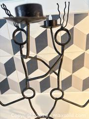 MaxSold Auction: Black Metal 6-Arm Candelabra, Modern/Abstract - Toronto (Ontario, Canada) SELLER MANAGED Downsizing Online Auction - Poplar Plains Road