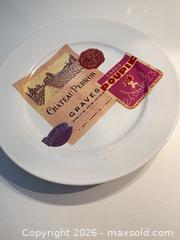 MaxSold Auction: Rosanna Ceramic Decorative Plate Set of 3 — Wine Label Design - Toronto (Ontario, Canada) SELLER MANAGED Downsizing Online Auction - Poplar Plains Road