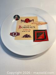 MaxSold Auction: Rosanna Ceramic Decorative Plate Set of 3 — Wine Label Design - Toronto (Ontario, Canada) SELLER MANAGED Downsizing Online Auction - Poplar Plains Road
