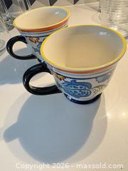 MaxSold Auction: Threshold Stoneware Mug Set of 2, Multicolor - Toronto (Ontario, Canada) SELLER MANAGED Downsizing Online Auction - Poplar Plains Road