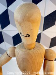 MaxSold Auction: Wooden Artist Mannequin with Display Stand — Tiger Stores - Toronto (Ontario, Canada) SELLER MANAGED Downsizing Online Auction - Poplar Plains Road