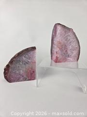 MaxSold Auction: Agate Bookends - Hamilton (Ontario, Canada) SELLER MANAGED Downsizing Online Auction - Bishopsgate Avenue