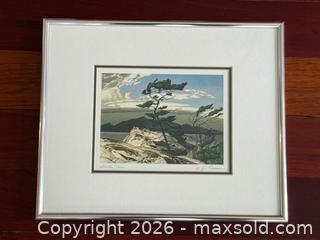 MaxSold Auction: A.J. Casson White Pine Print  - Toronto (Ontario, Canada) PARTNER MANAGED Estate Sale Online Auction - La Rose Avenue