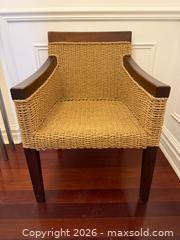 MaxSold Auction: Antique Style Woven Rattan Armchair - Toronto (Ontario, Canada) PARTNER MANAGED Estate Sale Online Auction - La Rose Avenue