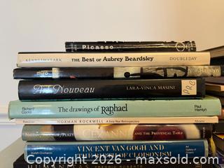 MaxSold Auction: Art Book Lot - Toronto (Ontario, Canada) PARTNER MANAGED Estate Sale Online Auction - La Rose Avenue