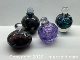 MaxSold Auction: Art Glass Signed Perfume Bottle Collection  - Toronto (Ontario, Canada) PARTNER MANAGED Estate Sale Online Auction - La Rose Avenue