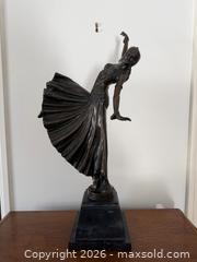 MaxSold Auction: Bronze Art Deco Style Chorus Girl Dancing Sculpture D.H Chiparus - Toronto (Ontario, Canada) PARTNER MANAGED Estate Sale Online Auction - La Rose Avenue