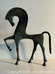 MaxSold Auction: Bronze Horse Ancient Greek Geometric Era Metal Art Sculpture - Toronto (Ontario, Canada) PARTNER MANAGED Estate Sale Online Auction - La Rose Avenue