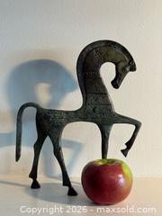 MaxSold Auction: Bronze Horse Ancient Greek Geometric Era Metal Art Sculpture - Toronto (Ontario, Canada) PARTNER MANAGED Estate Sale Online Auction - La Rose Avenue