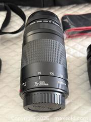 MaxSold Auction: Canon Rebel XS DSLR + Lenses + Grip + More  - Toronto (Ontario, Canada) PARTNER MANAGED Estate Sale Online Auction - La Rose Avenue