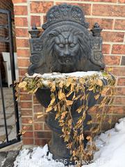 MaxSold Auction: Cast Iron Lion Garden Fountain - Toronto (Ontario, Canada) PARTNER MANAGED Estate Sale Online Auction - La Rose Avenue
