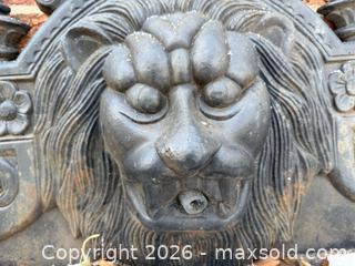 MaxSold Auction: Cast Iron Lion Garden Fountain - Toronto (Ontario, Canada) PARTNER MANAGED Estate Sale Online Auction - La Rose Avenue