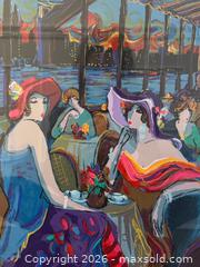 MaxSold Auction: City Cafe Suite of 4 in Portfolio by Isaac Maimon Ltd Ed Art Print - Toronto (Ontario, Canada) PARTNER MANAGED Estate Sale Online Auction - La Rose Avenue