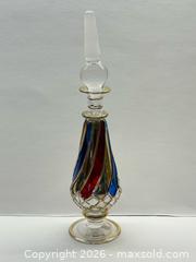MaxSold Auction: Egyptian Hand Blown Art Glass Perfume Bottles x6  - Toronto (Ontario, Canada) PARTNER MANAGED Estate Sale Online Auction - La Rose Avenue