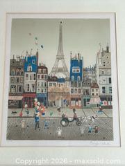 MaxSold Auction: Eugène Valentin Paris Limited Edition Lithograph - Toronto (Ontario, Canada) PARTNER MANAGED Estate Sale Online Auction - La Rose Avenue