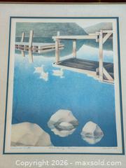 MaxSold Auction: Floating Pier Vintage Signed Andrew Valko Canadian Artist Lithograph  - Toronto (Ontario, Canada) PARTNER MANAGED Estate Sale Online Auction - La Rose Avenue