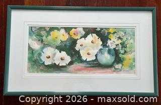 MaxSold Auction: Flowers & Fruit Watercolor Paintings  - Toronto (Ontario, Canada) PARTNER MANAGED Estate Sale Online Auction - La Rose Avenue