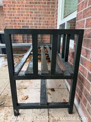 MaxSold Auction:  Forest Green Wood Patio Sectional Bench - Toronto (Ontario, Canada) PARTNER MANAGED Estate Sale Online Auction - La Rose Avenue