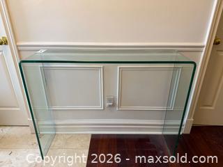 MaxSold Auction: Glass Waterfall Hallway Table - Toronto (Ontario, Canada) PARTNER MANAGED Estate Sale Online Auction - La Rose Avenue