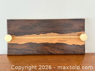 MaxSold Auction: Hand Made Exotic Wood Charcuterie Board  - Toronto (Ontario, Canada) PARTNER MANAGED Estate Sale Online Auction - La Rose Avenue