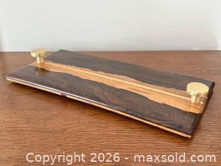 MaxSold Auction: Hand Made Exotic Wood Charcuterie Board  - Toronto (Ontario, Canada) PARTNER MANAGED Estate Sale Online Auction - La Rose Avenue
