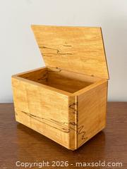 MaxSold Auction: Hand Made Spalted Maple Box - Toronto (Ontario, Canada) PARTNER MANAGED Estate Sale Online Auction - La Rose Avenue