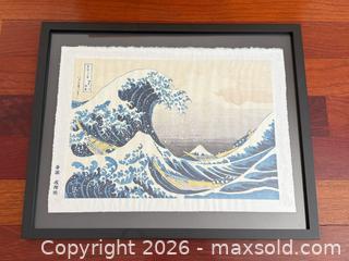 MaxSold Auction: Hokusai Great Wave Woodblock Print - Toronto (Ontario, Canada) PARTNER MANAGED Estate Sale Online Auction - La Rose Avenue