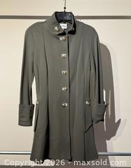 MaxSold Auction: Joseph Ribkoff Women’s Military Long Khaki Green Jacket sz 6 - Toronto (Ontario, Canada) PARTNER MANAGED Estate Sale Online Auction - La Rose Avenue