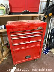 MaxSold Auction: Keter + Job Mate Tool Cabinets + Tools - Toronto (Ontario, Canada) PARTNER MANAGED Estate Sale Online Auction - La Rose Avenue
