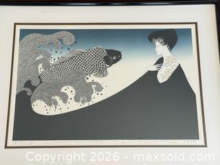 MaxSold Auction: Kimiko Kojima Vintage Signed Koi Fish Lithograph c.1978 - Toronto (Ontario, Canada) PARTNER MANAGED Estate Sale Online Auction - La Rose Avenue