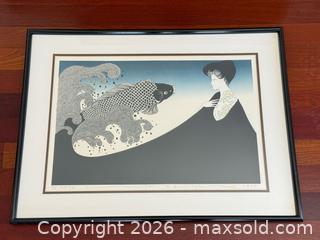MaxSold Auction: Kimiko Kojima Vintage Signed Koi Fish Lithograph c.1978 - Toronto (Ontario, Canada) PARTNER MANAGED Estate Sale Online Auction - La Rose Avenue