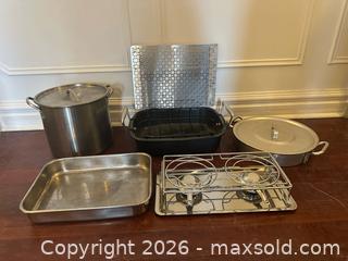 MaxSold Auction: Kitchen Roasting Pans, Food Warmer + More - Toronto (Ontario, Canada) PARTNER MANAGED Estate Sale Online Auction - La Rose Avenue