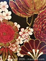 MaxSold Auction: Large Arnie Fisk Gilded Kimono Print  - Toronto (Ontario, Canada) PARTNER MANAGED Estate Sale Online Auction - La Rose Avenue