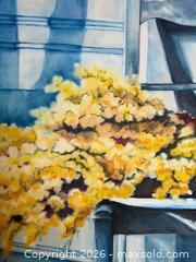 MaxSold Auction: Large Floral Still Life Chair Oil Painting - Toronto (Ontario, Canada) PARTNER MANAGED Estate Sale Online Auction - La Rose Avenue