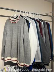 MaxSold Auction: Men’s Clothing - Activewear + Casual Long Sleeve Tops + Sweatshirts Large  - Toronto (Ontario, Canada) PARTNER MANAGED Estate Sale Online Auction - La Rose Avenue