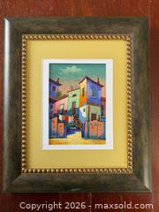 MaxSold Auction: Modernist Signed Acrylic Painting - Toronto (Ontario, Canada) PARTNER MANAGED Estate Sale Online Auction - La Rose Avenue