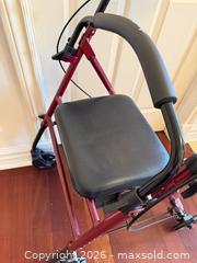 MaxSold Auction: Red Walker Folding Mobility Device  - Toronto (Ontario, Canada) PARTNER MANAGED Estate Sale Online Auction - La Rose Avenue