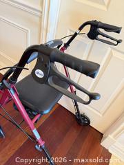 MaxSold Auction: Red Walker Folding Mobility Device  - Toronto (Ontario, Canada) PARTNER MANAGED Estate Sale Online Auction - La Rose Avenue