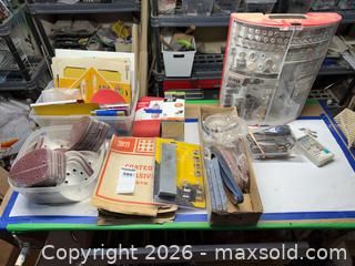 MaxSold Auction: Sand Paper + Rotary Tool Attachments  - Toronto (Ontario, Canada) PARTNER MANAGED Estate Sale Online Auction - La Rose Avenue
