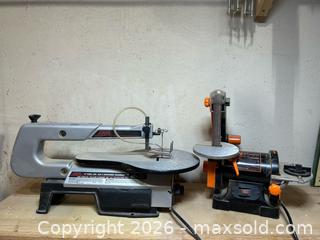 MaxSold Auction: Scroll Saw + Belt Sander Tool Lot  - Toronto (Ontario, Canada) PARTNER MANAGED Estate Sale Online Auction - La Rose Avenue