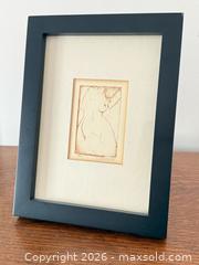 MaxSold Auction: Signed Abstract Nude Etching  - Toronto (Ontario, Canada) PARTNER MANAGED Estate Sale Online Auction - La Rose Avenue