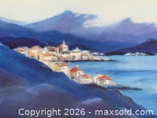 MaxSold Auction: Signed Acrylic on Canvas Landscape Painting  - Toronto (Ontario, Canada) PARTNER MANAGED Estate Sale Online Auction - La Rose Avenue