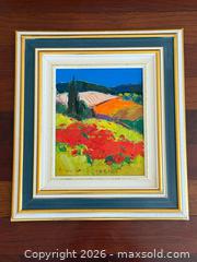 MaxSold Auction: Signed Louis Lasbouygues Oil on Canvas Painting  - Toronto (Ontario, Canada) PARTNER MANAGED Estate Sale Online Auction - La Rose Avenue