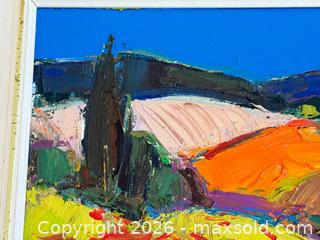 MaxSold Auction: Signed Louis Lasbouygues Oil on Canvas Painting  - Toronto (Ontario, Canada) PARTNER MANAGED Estate Sale Online Auction - La Rose Avenue