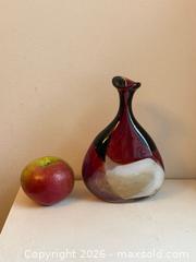 MaxSold Auction: Signed Mdina Maltese Art Glass Vase  - Toronto (Ontario, Canada) PARTNER MANAGED Estate Sale Online Auction - La Rose Avenue