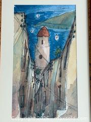 MaxSold Auction: Signed Pen + Watercolour Painting  - Toronto (Ontario, Canada) PARTNER MANAGED Estate Sale Online Auction - La Rose Avenue