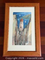 MaxSold Auction: Signed Pen + Watercolour Painting  - Toronto (Ontario, Canada) PARTNER MANAGED Estate Sale Online Auction - La Rose Avenue